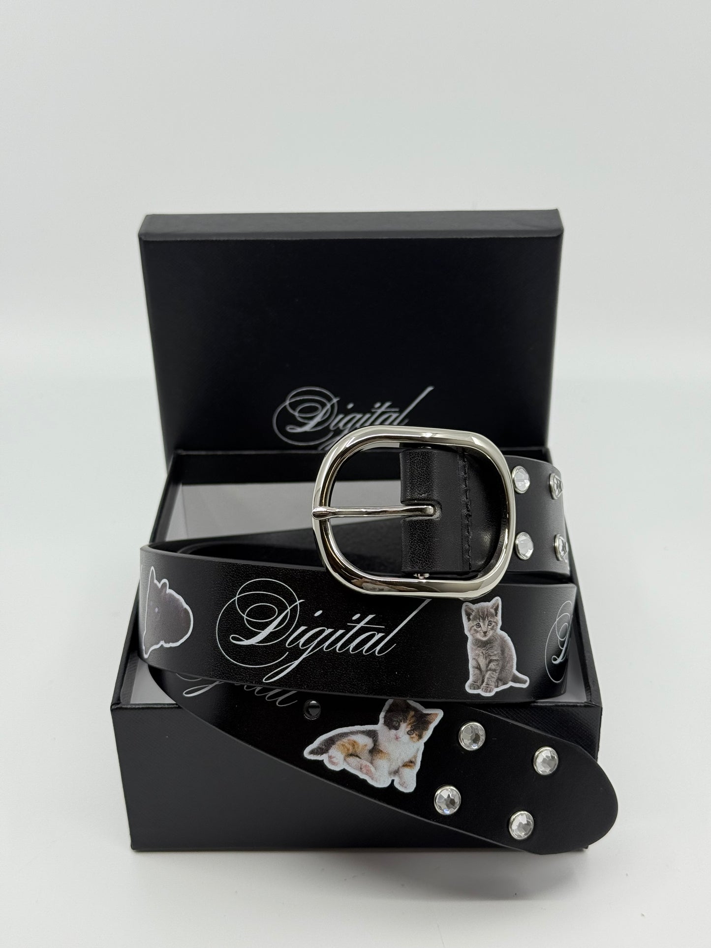 Black Meow Belt